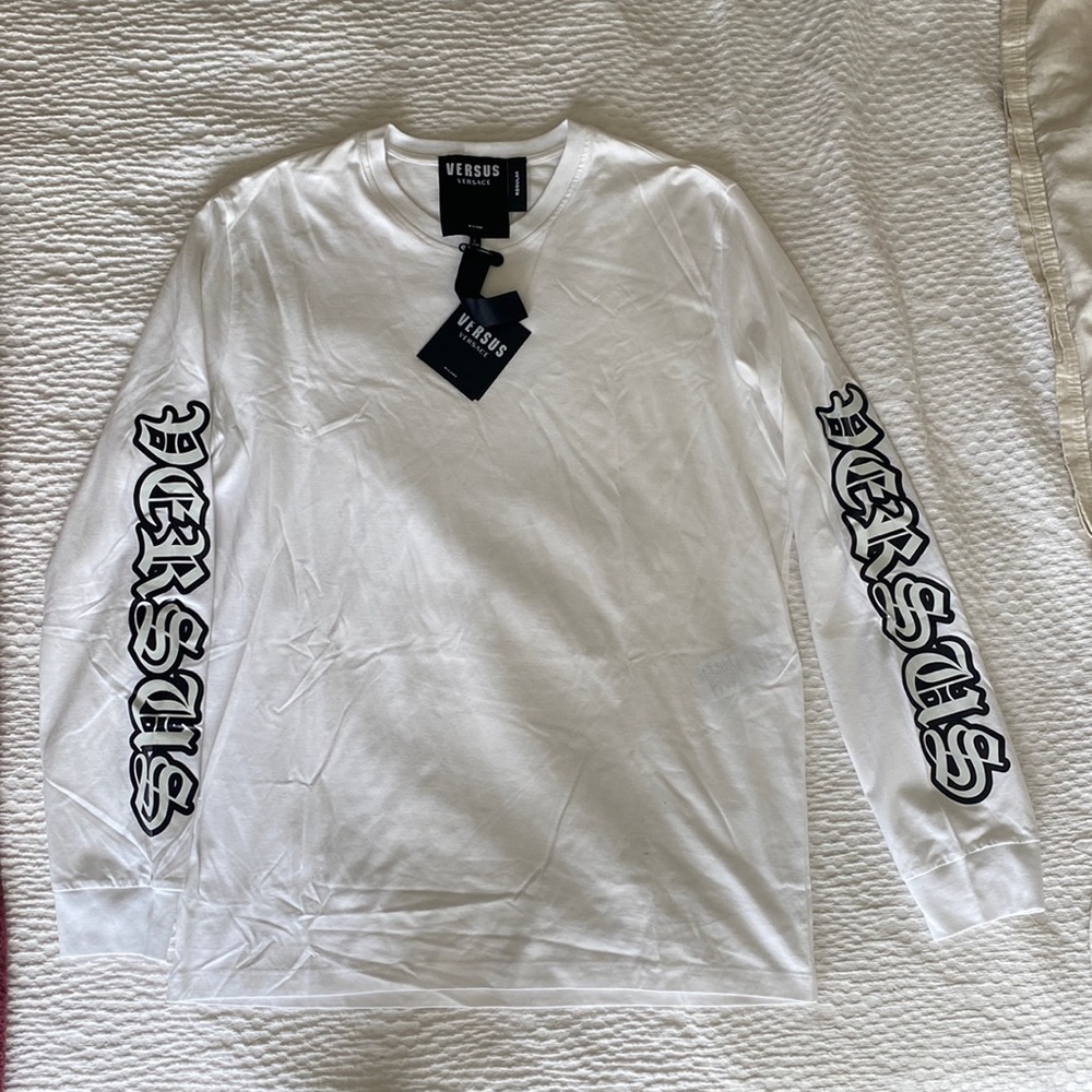 Versus by Versace T-Shirt Long Sleeve White
